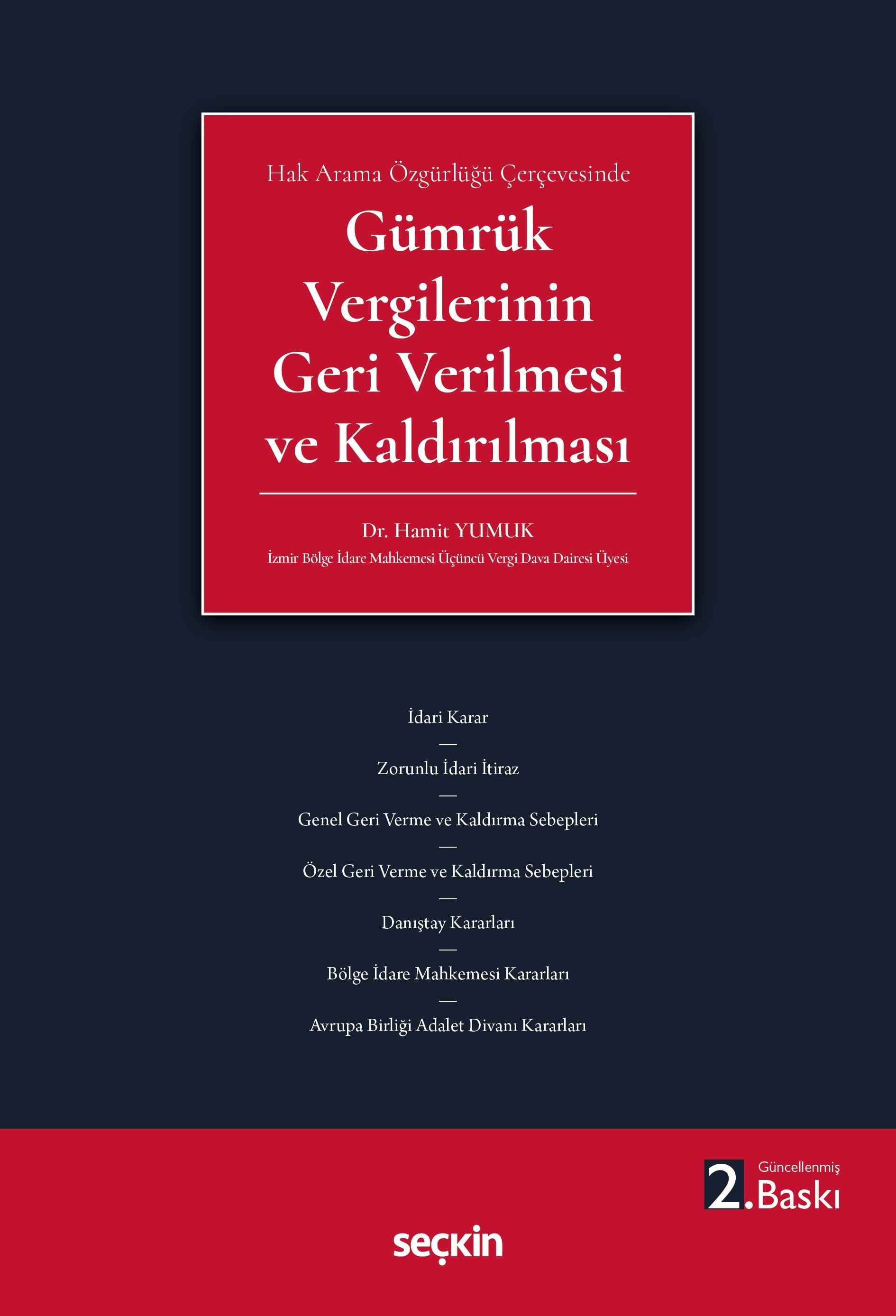 Gümrük Vergilerinin Geri Verilmesi ve Kaldırılması
