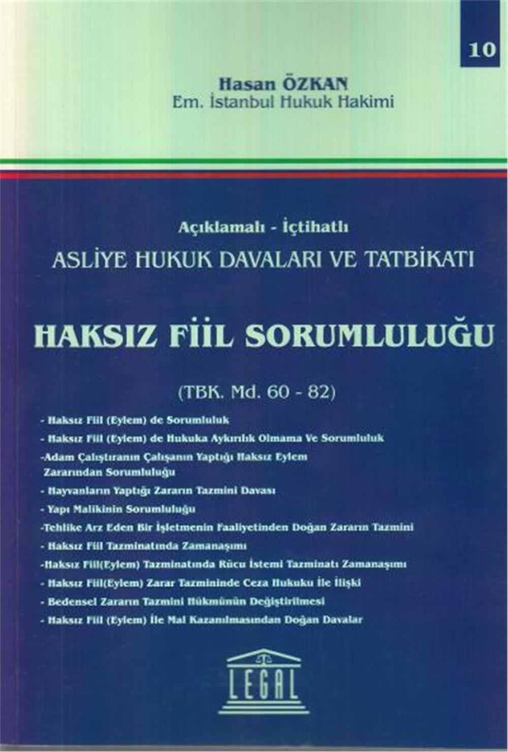 Haksız Fiil Sorumluluğu TBK Md. 60-82