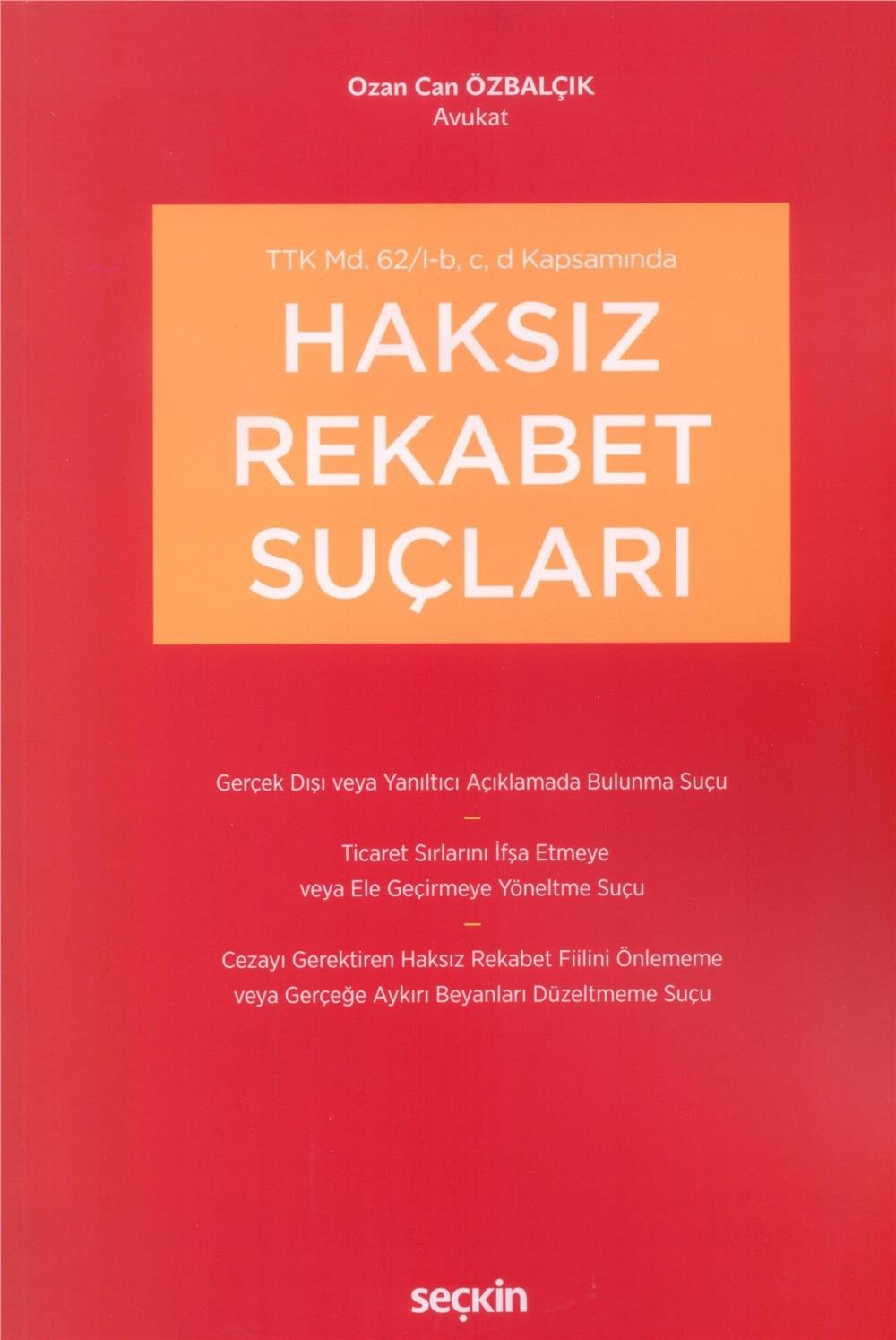 Haksız Rekabet Suçları