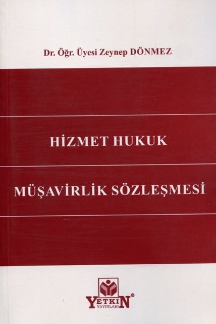 Hizmet Hukuk Müşavirlik Sözleşmesi