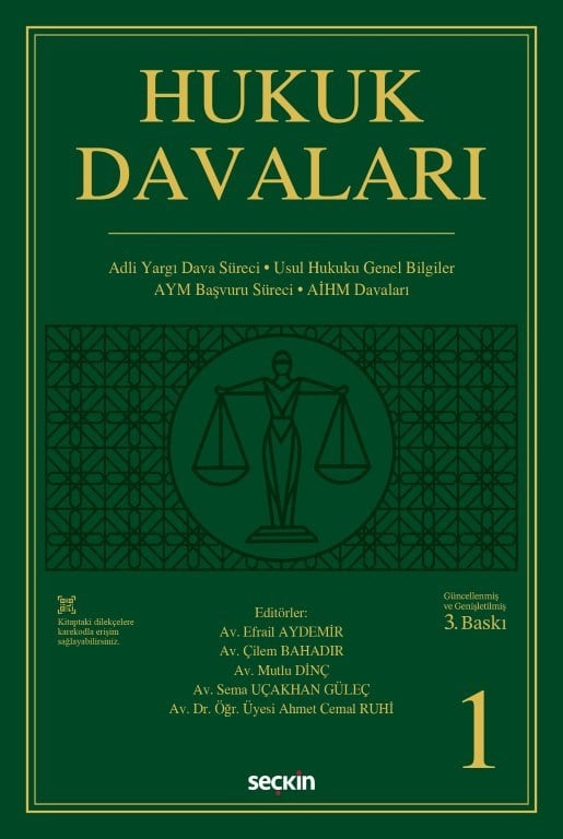 Hukuk Davaları - Cilt:1