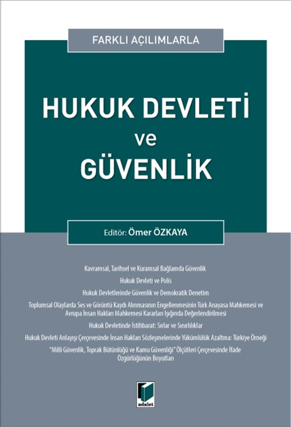 Hukuk Devleti ve Güvenlik