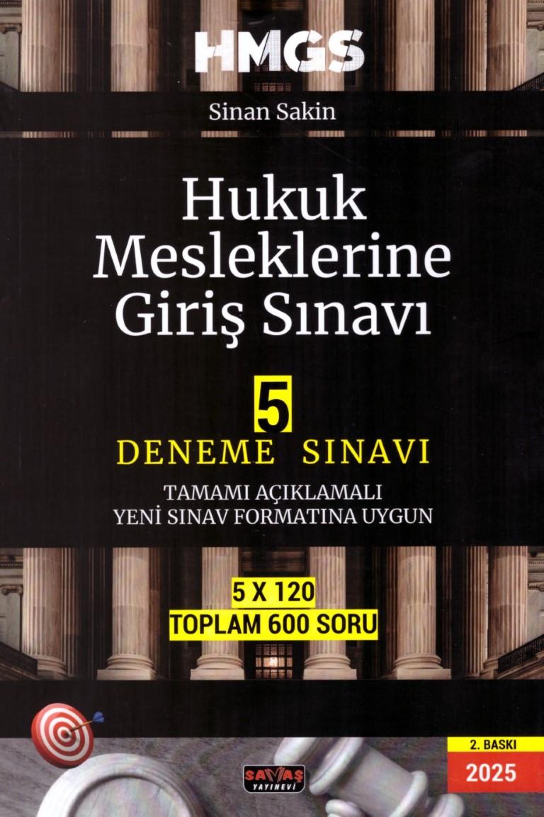 HUKUK MESLEKLERİNE GİRİŞ SINAVI 5 DENEME 2.BSK(SAV