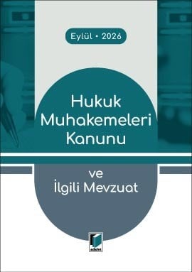 Hukuk Muhakemeleri Kanunu ve İlgili Mevzuat (Cep Kitabı)