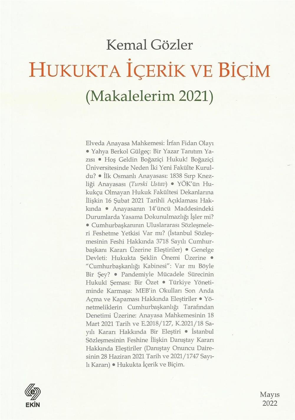Hukukta İçerik ve Biçim