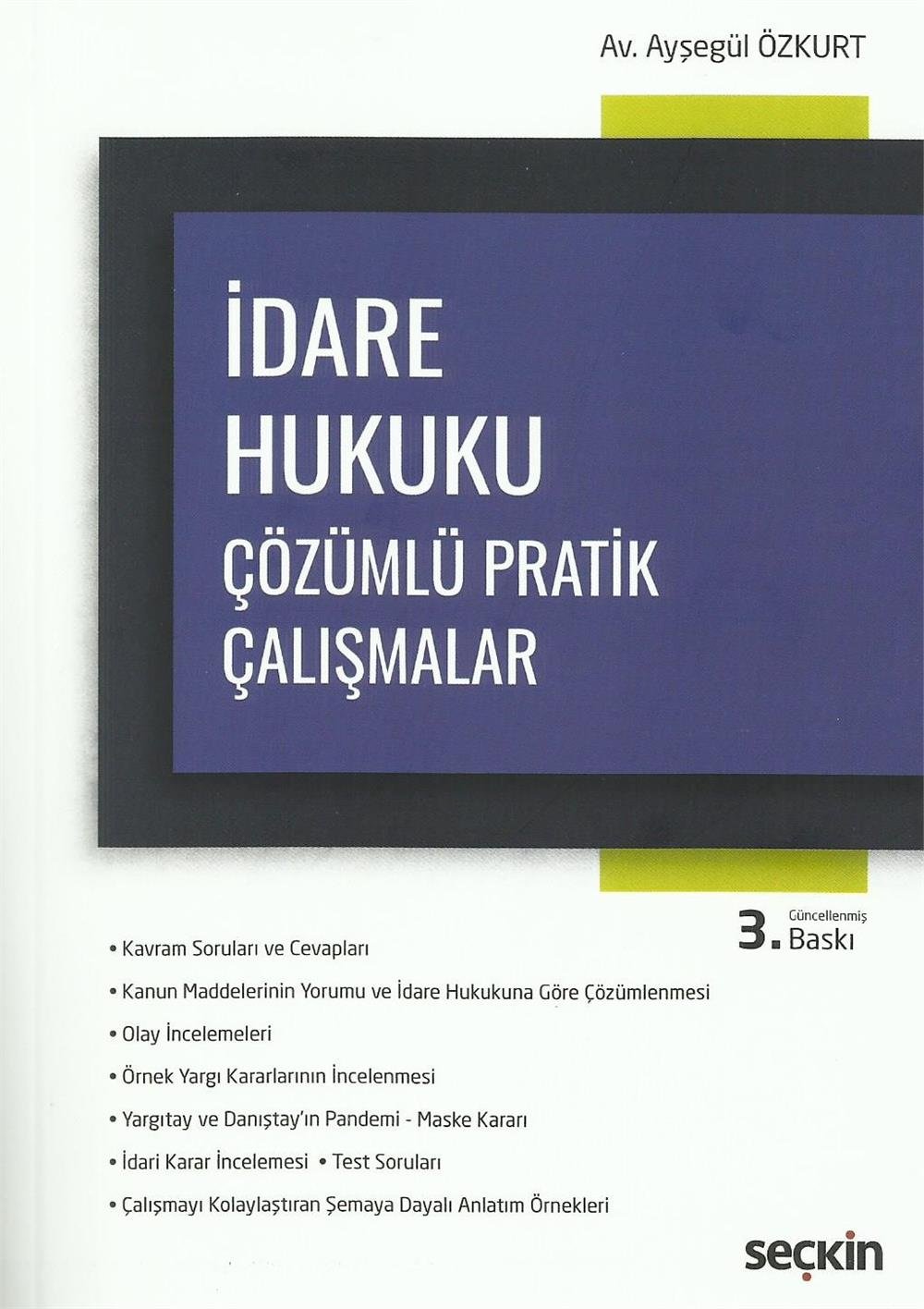 İdare Hukuku Çözümlü Pratik Çalışmalar