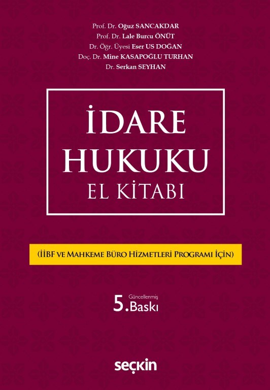 İdare Hukuku El Kitabı