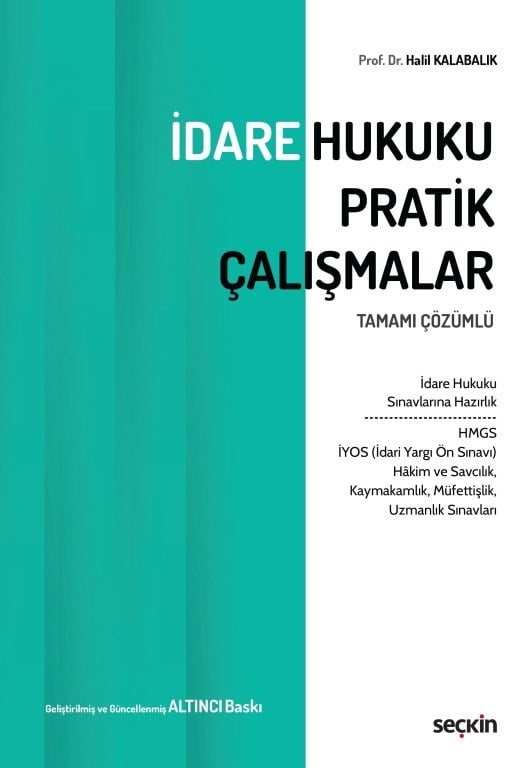 İdare Hukuku Pratik Çalışmalar