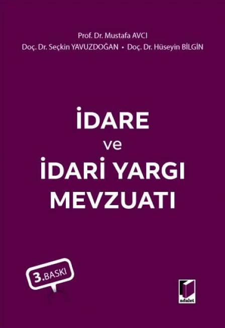 İdare ve İdari Yargı Mevzuatı