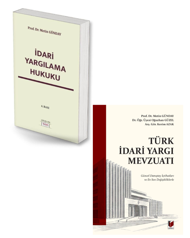 İdari Yargılama Hukuku ve Mevzuatı (2'li Set)