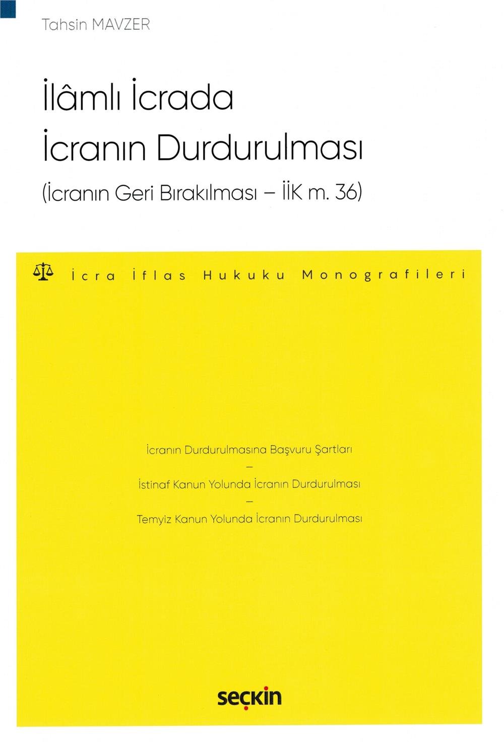 İlâmlı İcrada İcranın Durdurulması