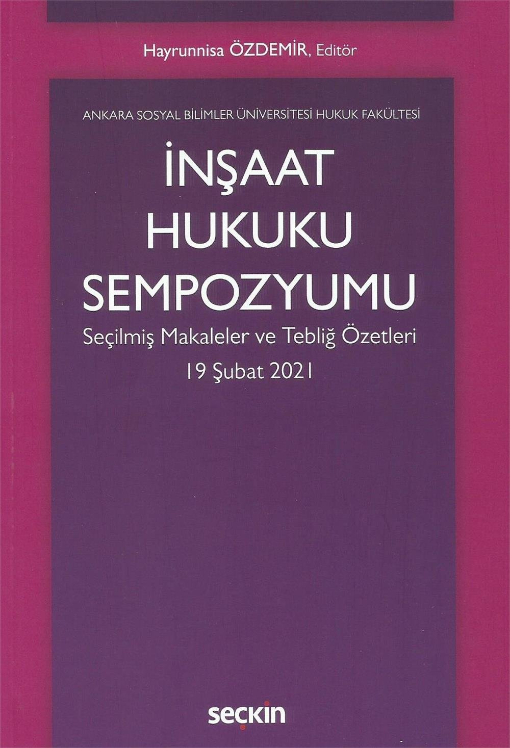 İnşaat Hukuku Sempozyumu
