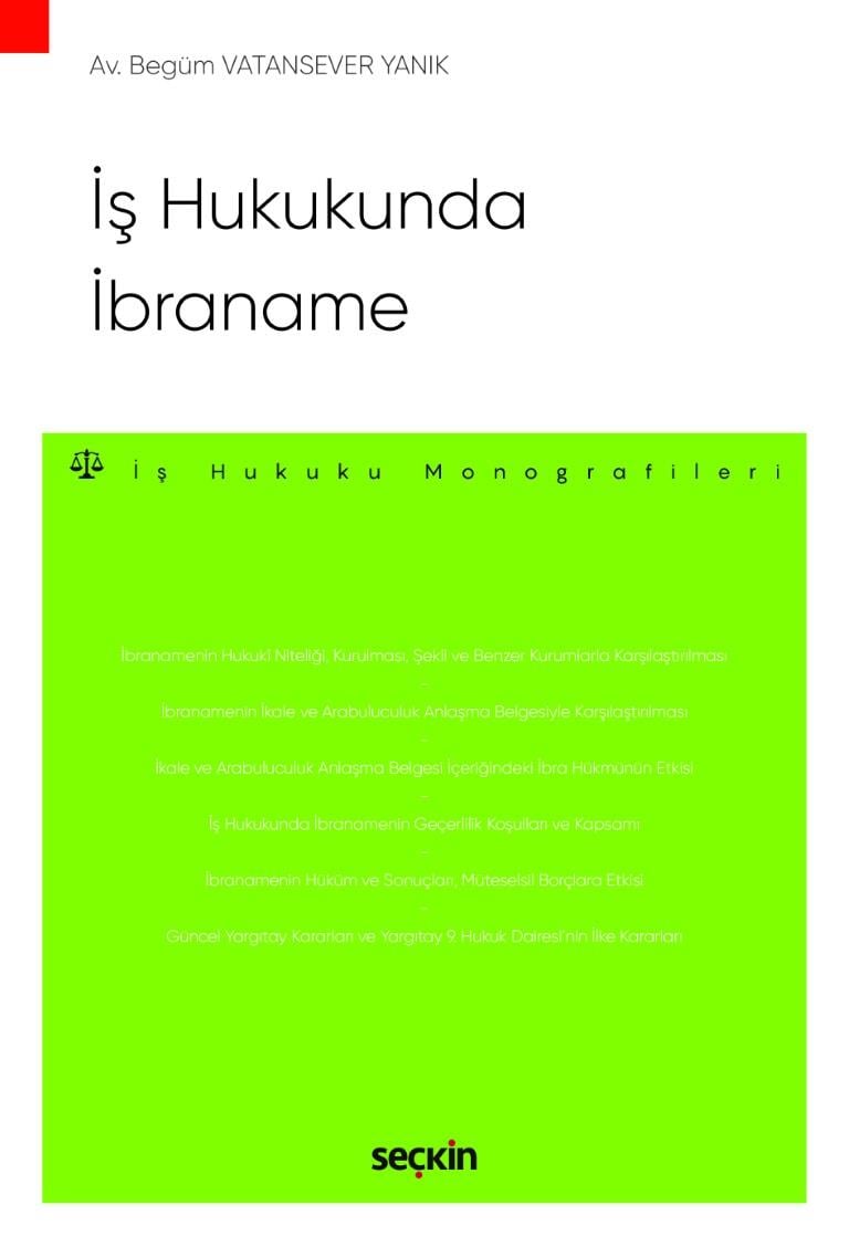 İş Hukukunda İbraname