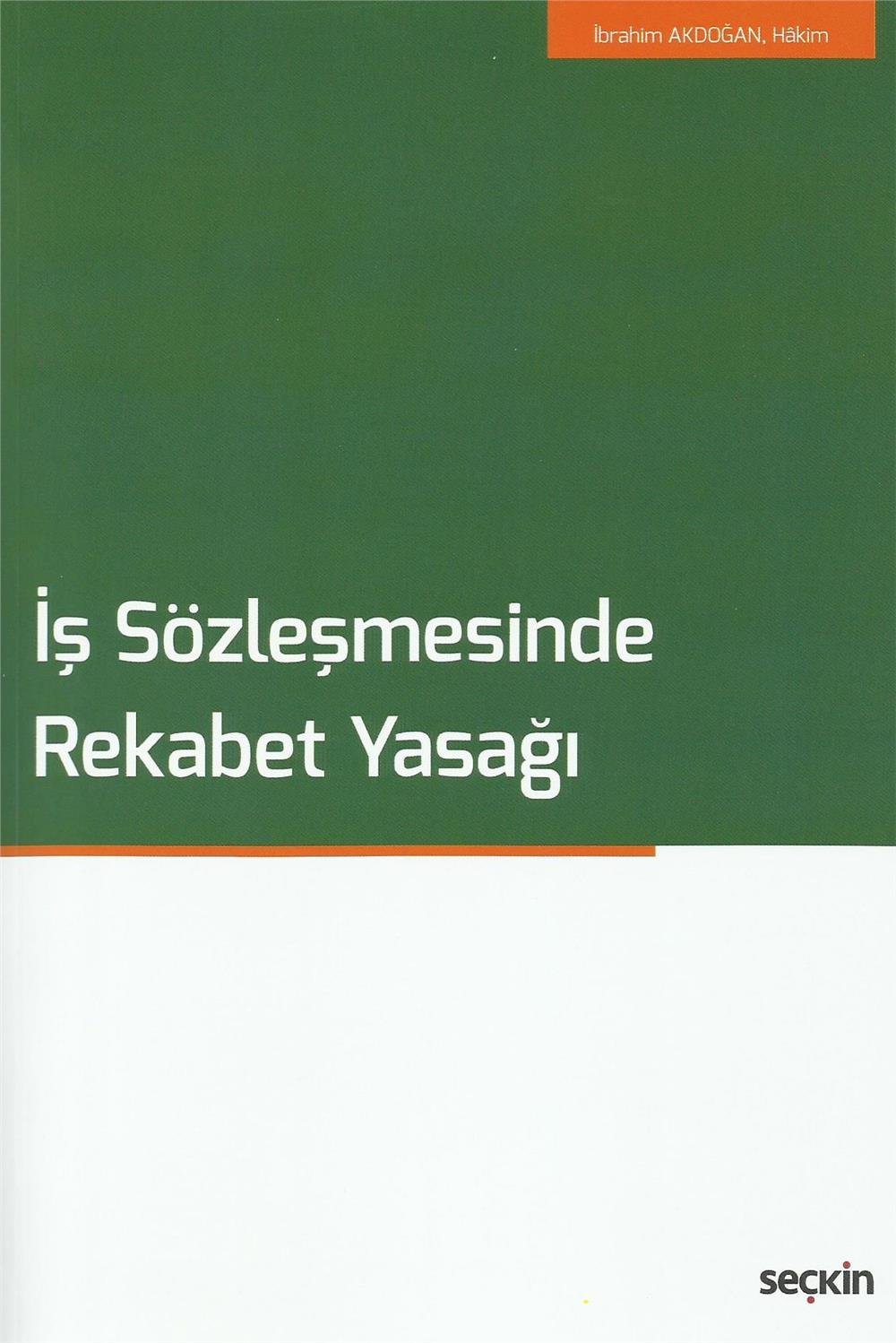 İş Sözleşmesinde Rekabet Yasağı