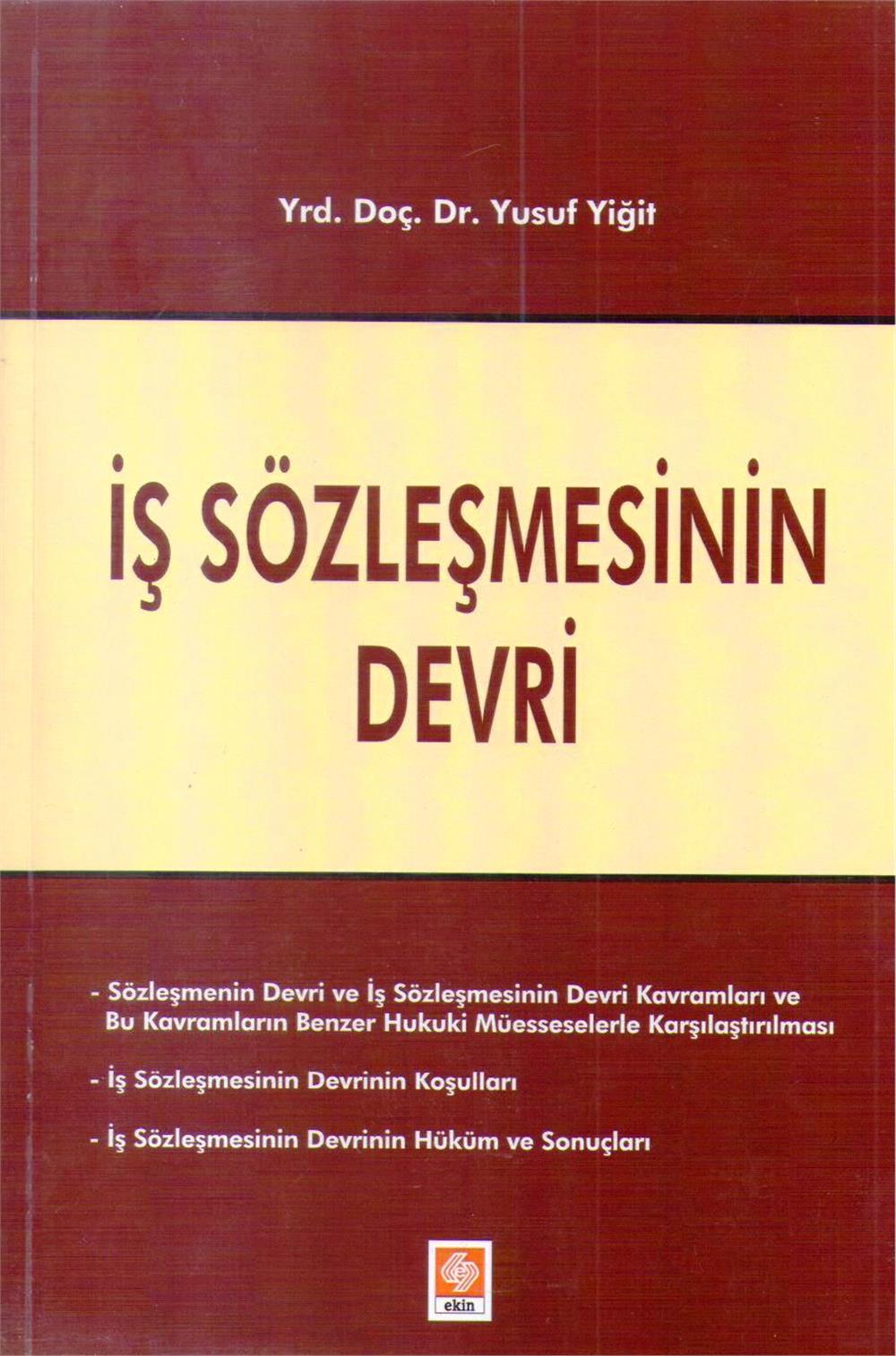 İş Sözleşmesinin Devri