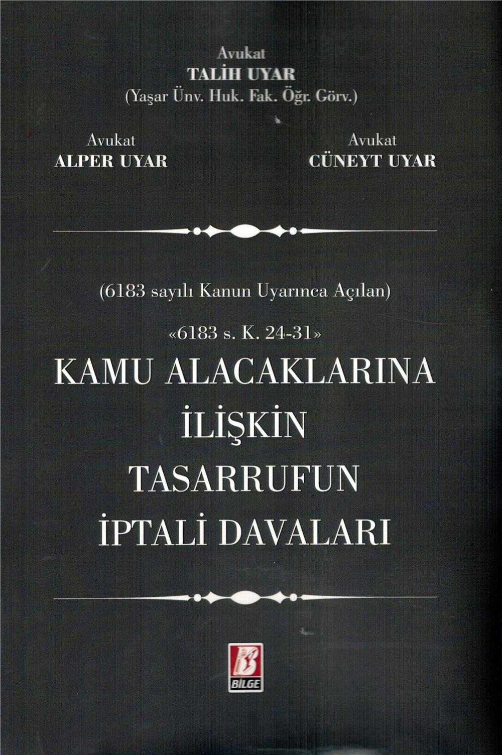 Kamu Alacaklarına İlişkin Tasarrufun İptali Davaları