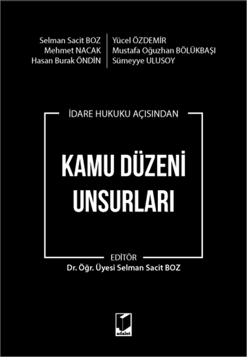 Kamu Düzeni Unsurları