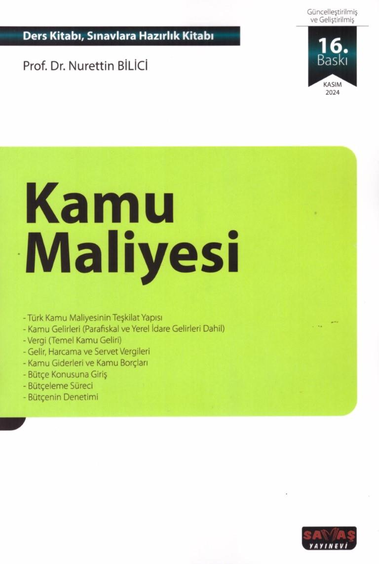 KAMU MALİYESİ 16 BASKI (SAVAŞ*)