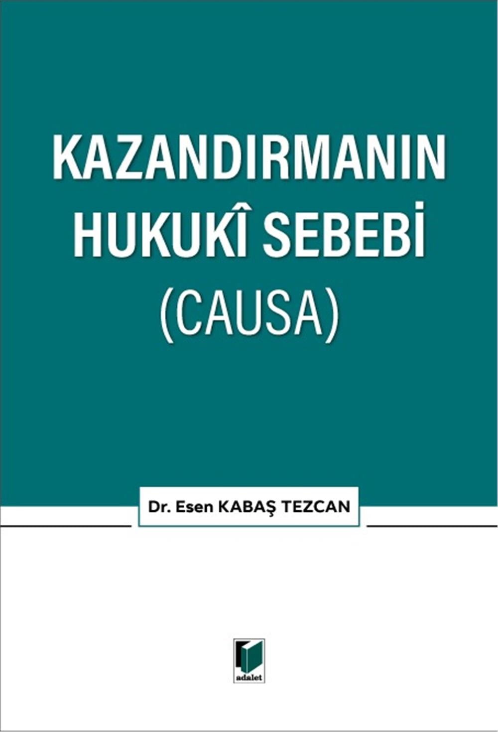 Kazandırmanın Hukuki Sebebi (CAUSA)