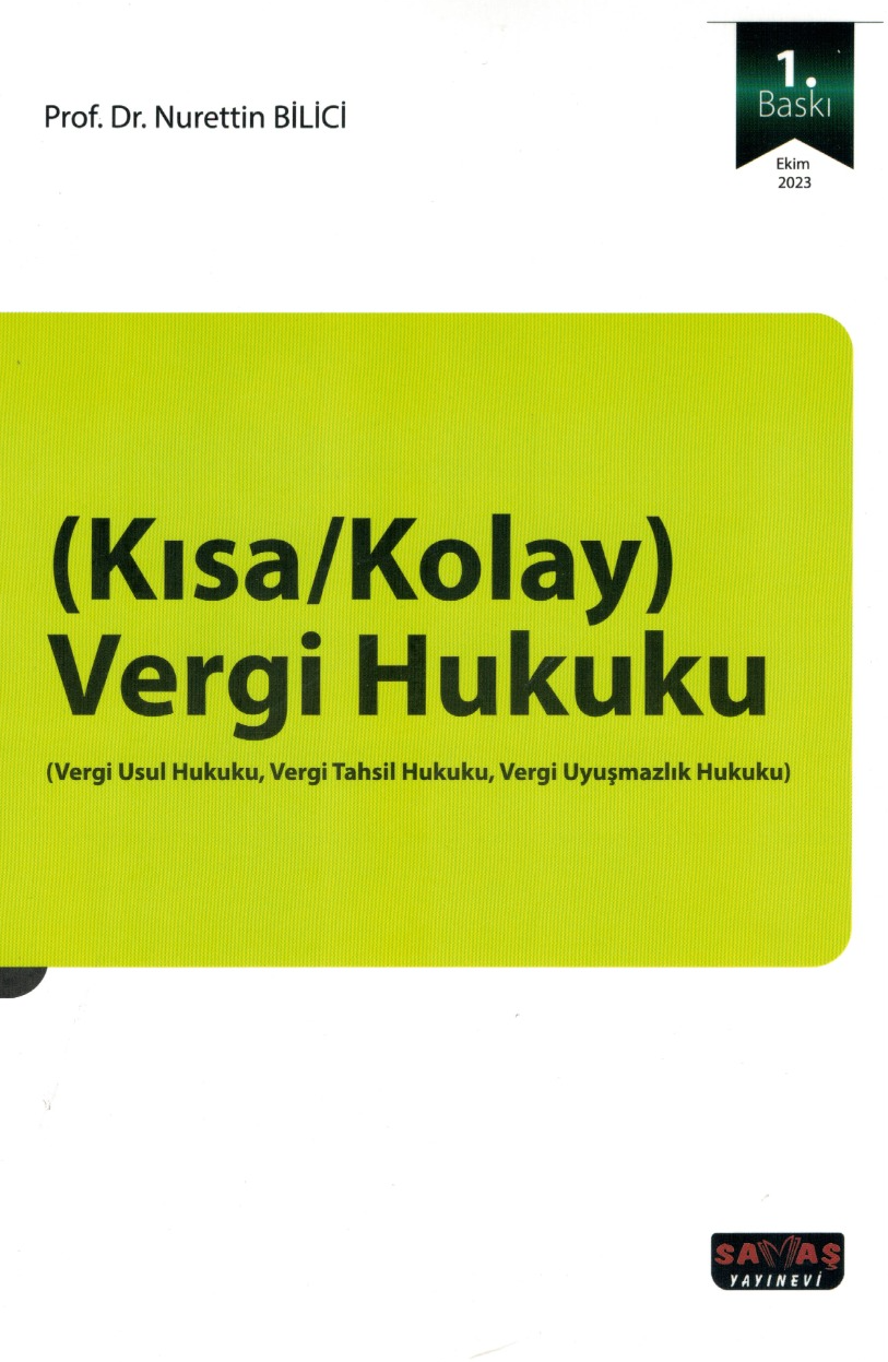 Kısa/Kolay Vergi Hukuku