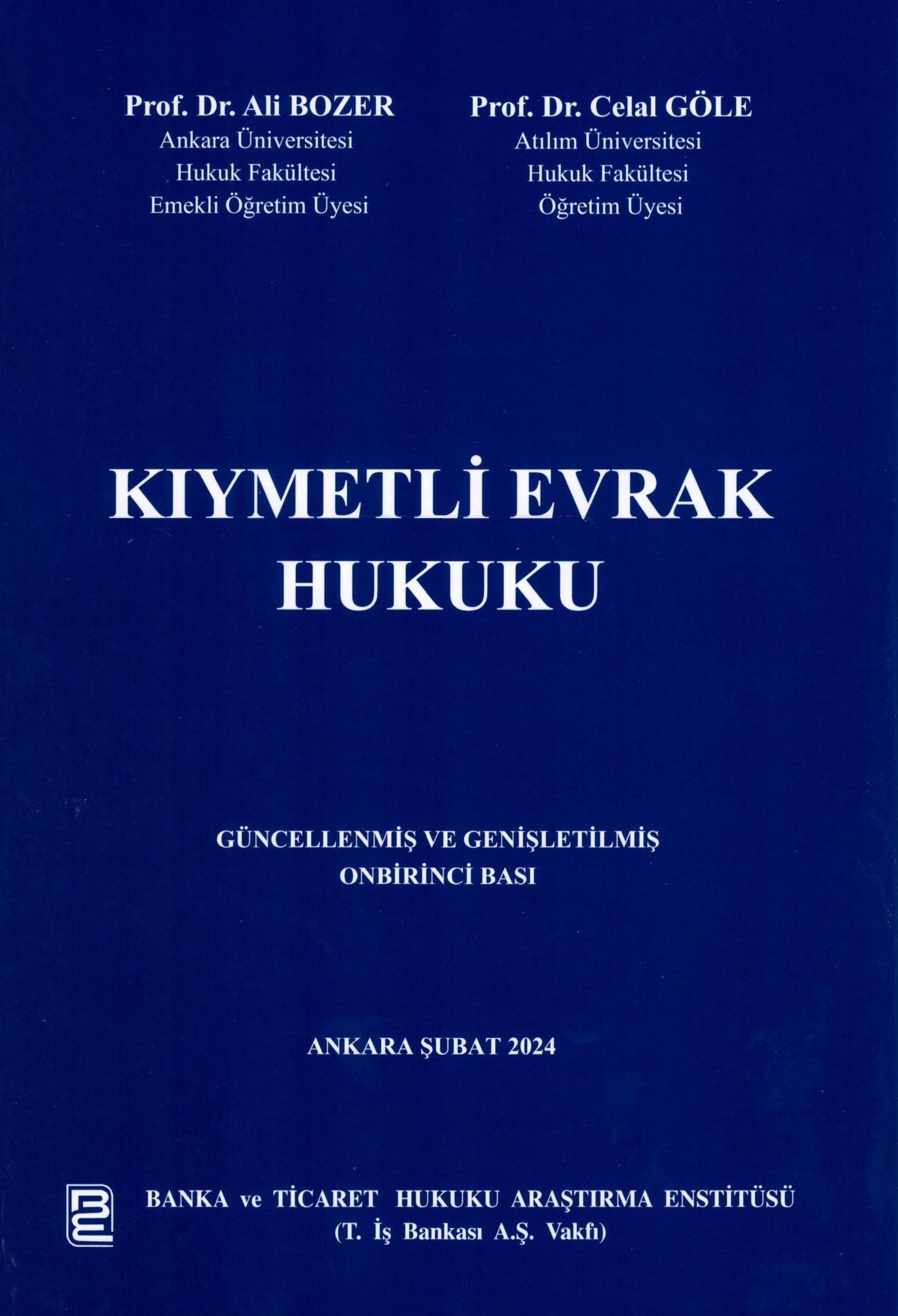Kıymetli Evrak Hukuku