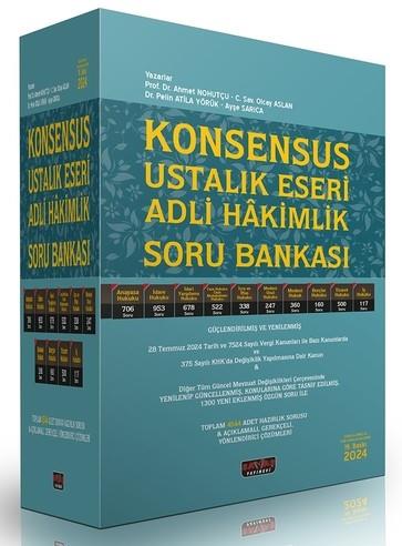 Konsensus Ustalık Eseri Adli Hakimlik Soru Bankası