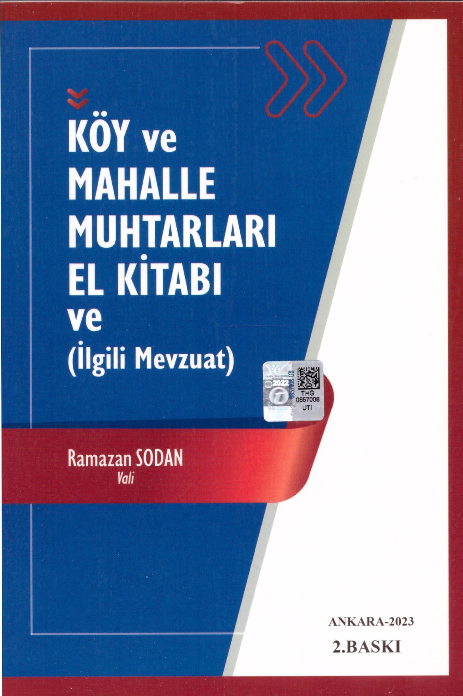 Köy ve Mahalle Muhtarları El Kitabı ve İlgili Mevzuat