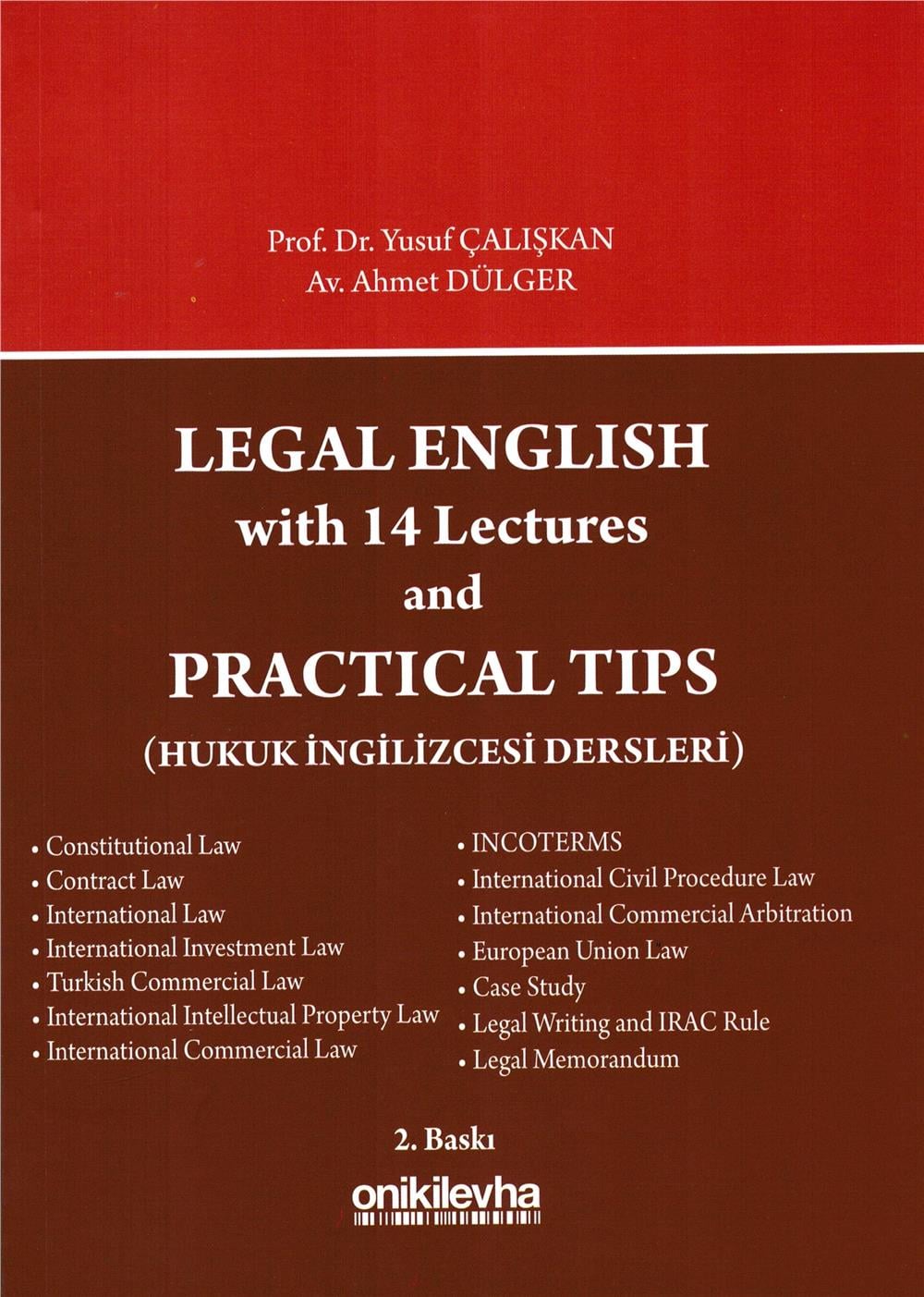 Legal English with 14 Lectures and Practical Tips