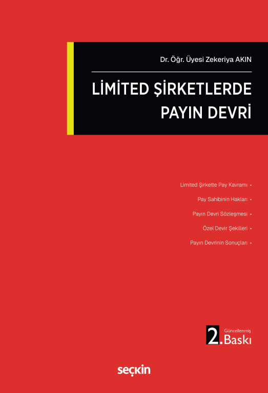 Limited Şirketlerde Payın Devri