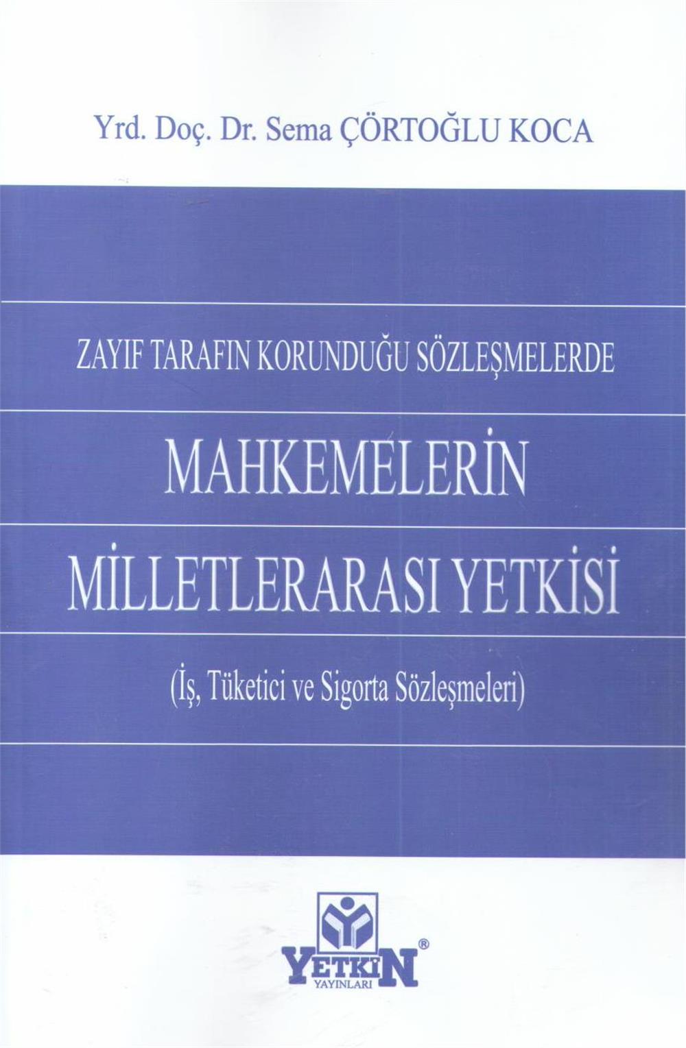 Mahkemelerin Milletlerarası Yetkisi