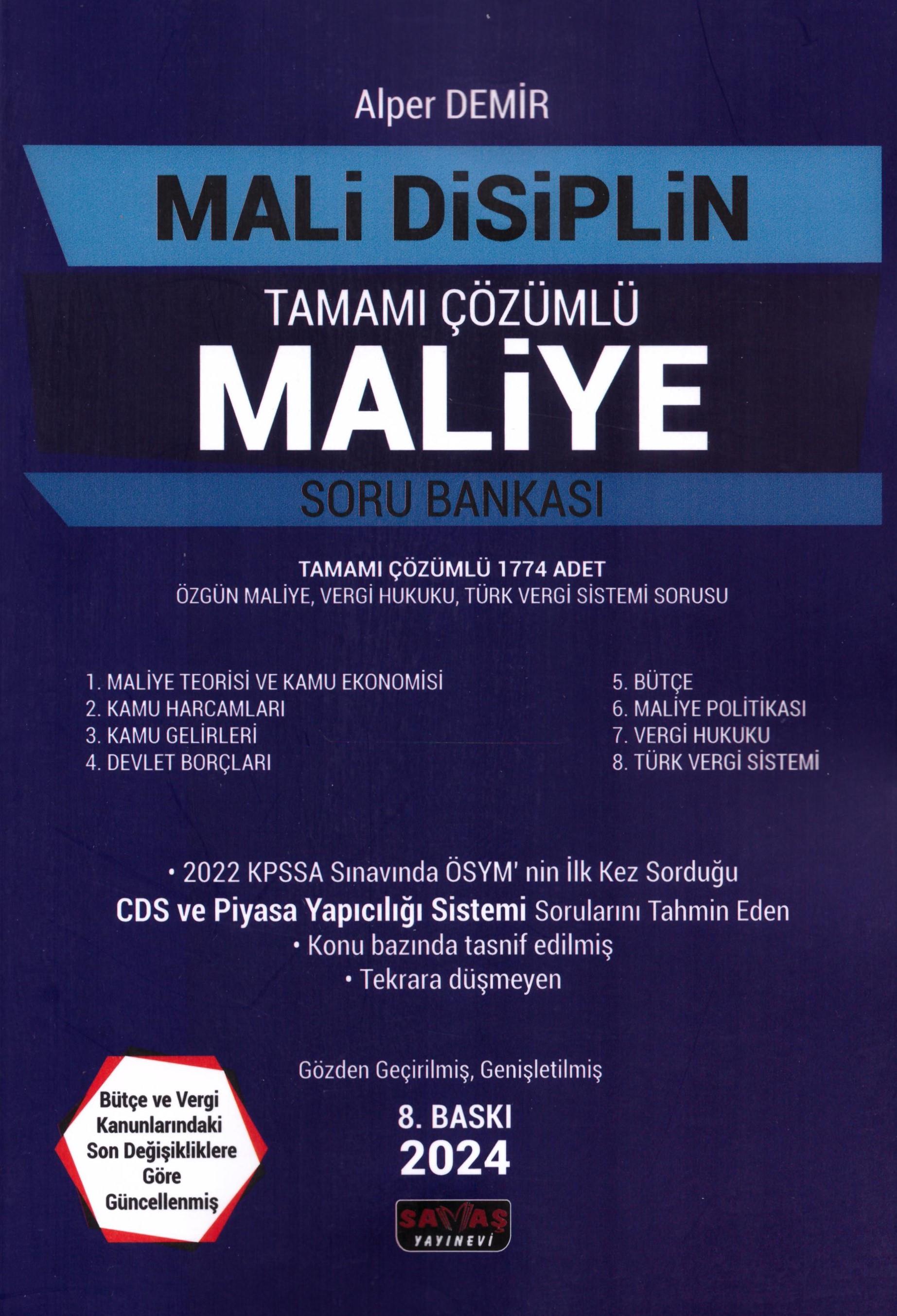 Mali Disiplin Maliye Soru Bankası