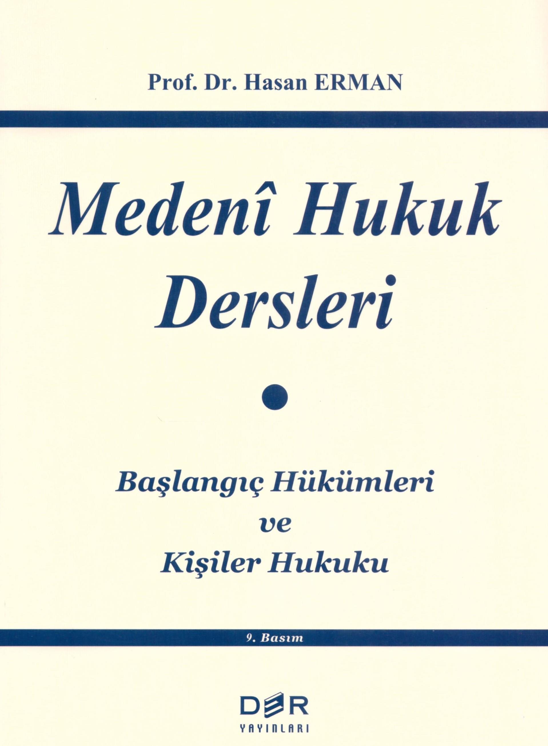 Medeni Hukuk Dersleri