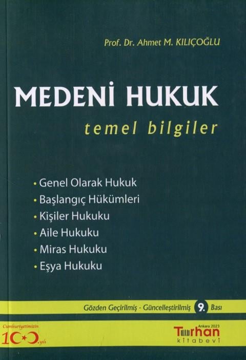 Medeni Hukuk Temel Bilgiler