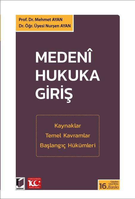 Medeni Hukuka Giriş