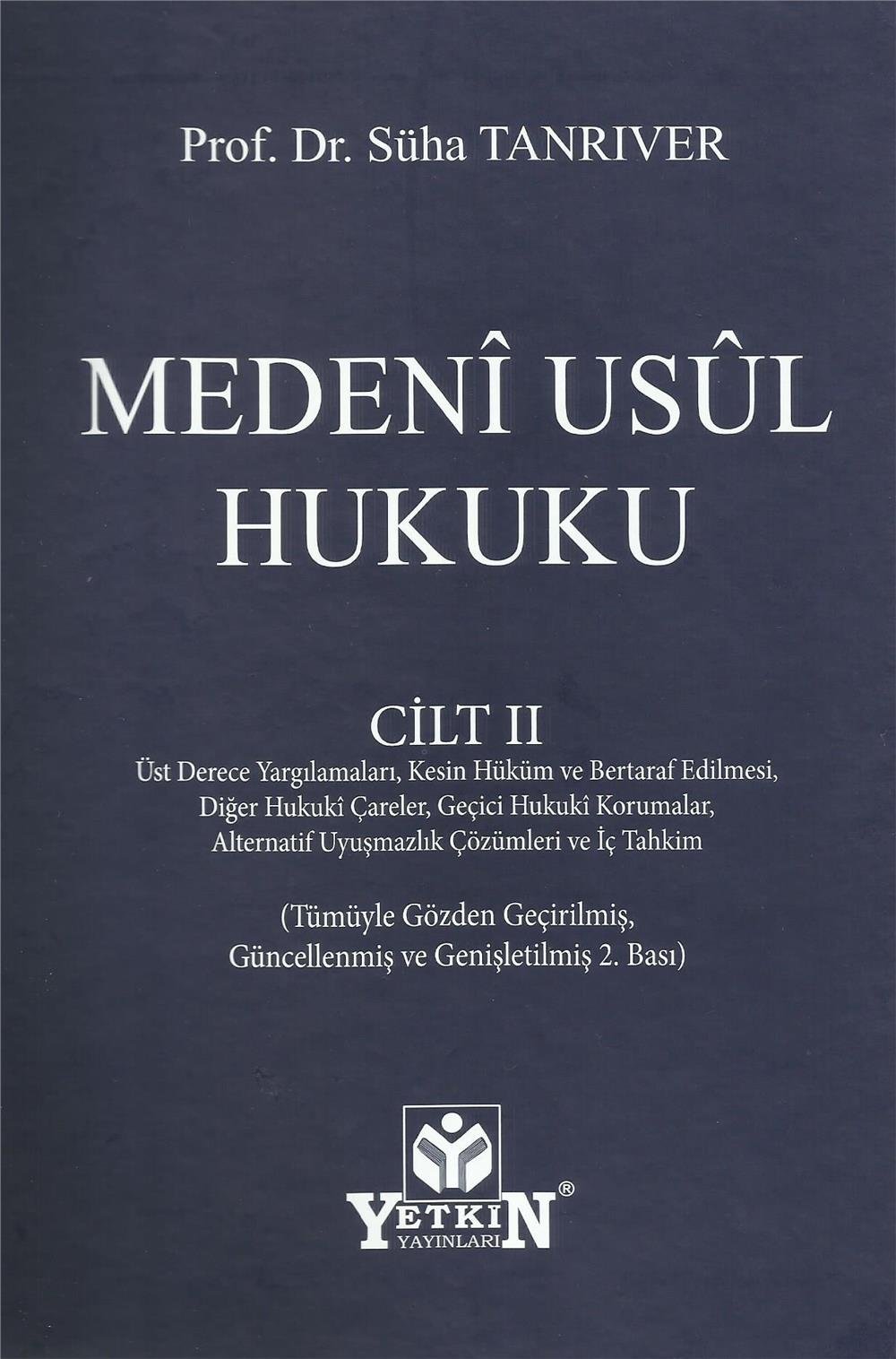 Medeni Usul Hukuku Cilt II