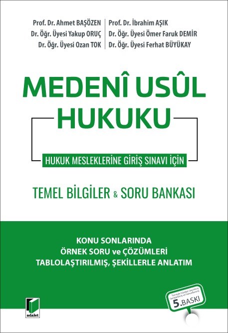 Medeni Usul Hukuku Temel Bilgiler & Soru Bankası