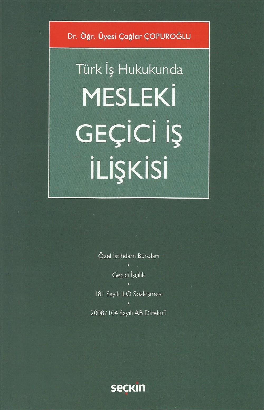 Mesleki Geçici İş İlişkisi
