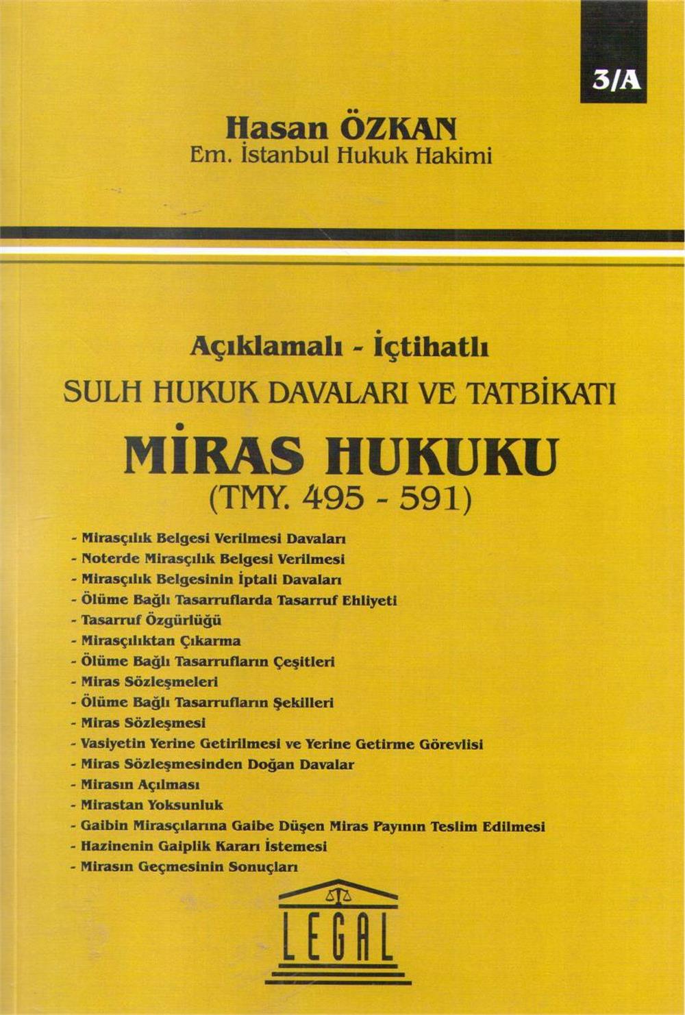 Miras Hukuku TMY. C. 1 495-591 C. 2 495-682