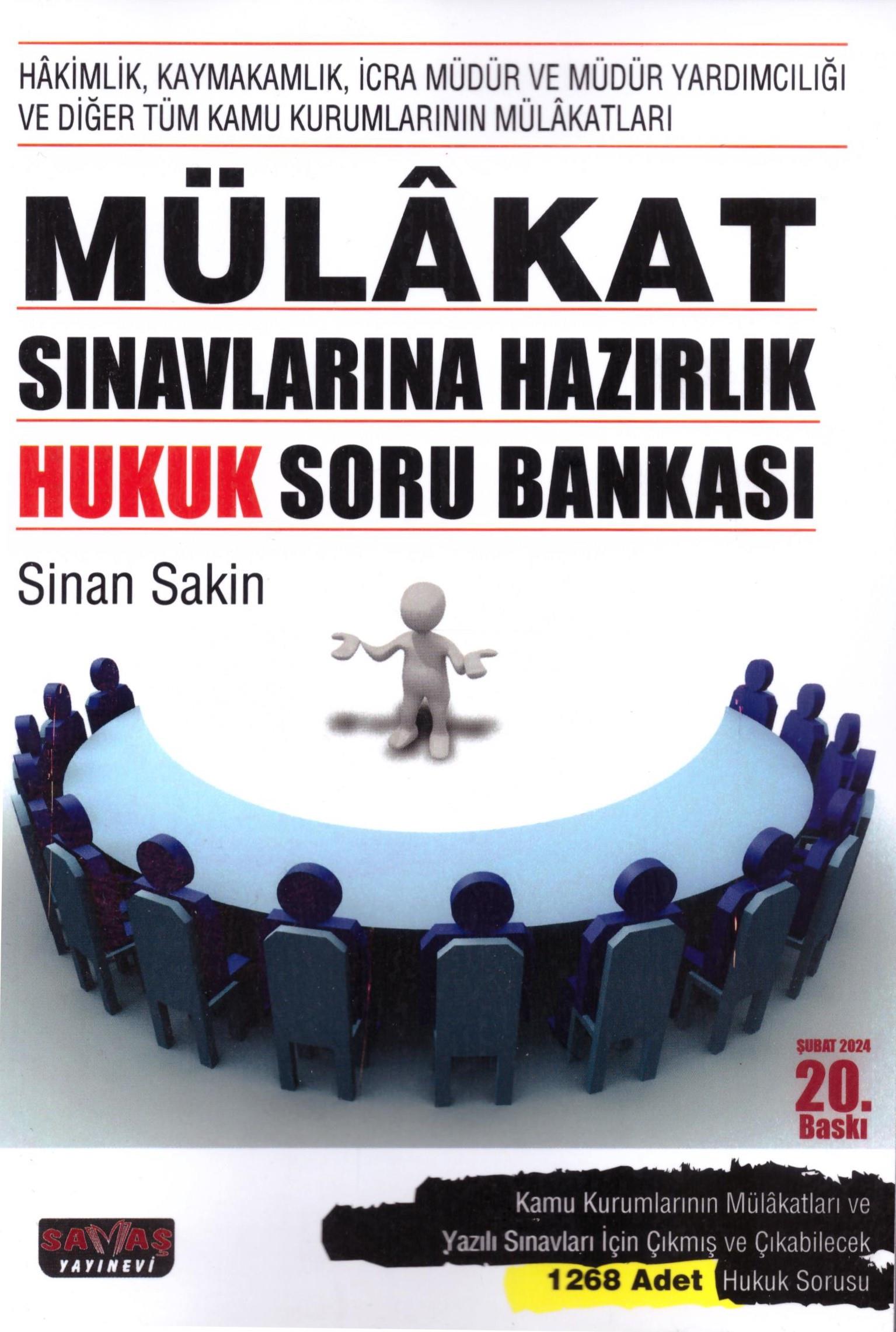 Mülakat Sınavlarına Hazırlık Hukuk Soru Bankası