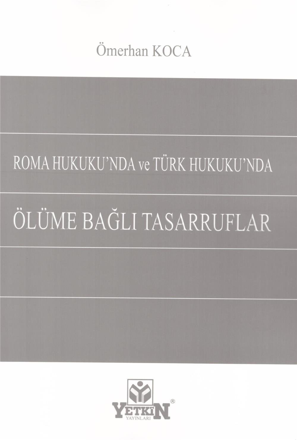 Ölüme Bağlı Tasarruflar