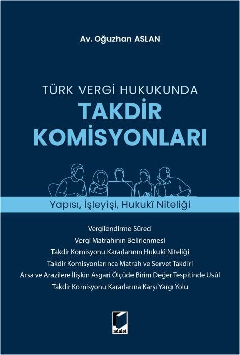 (Ön Sipariş) Türk Vergi Hukukunda Takdir Komisyonları