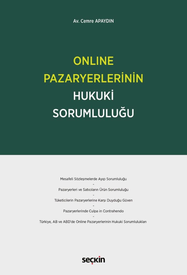 Online Pazaryerlerinin Hukuki Sorumluluğu