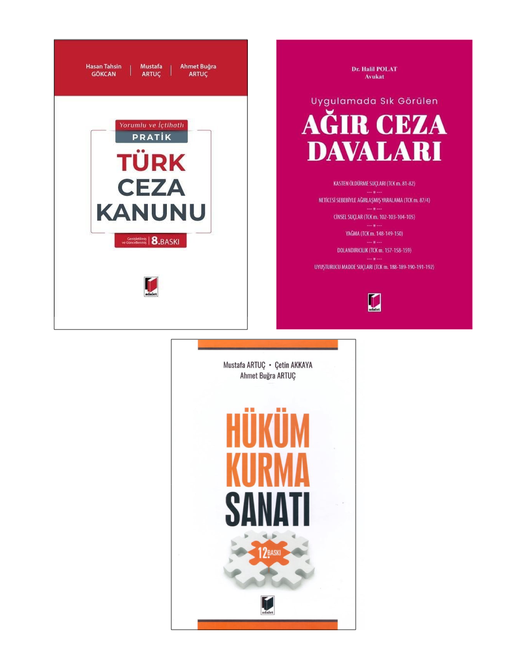Pratik Türk Ceza Kanunu + Hüküm Kurma Sanatı + Ağır Ceza Davaları Kampanya Seti
