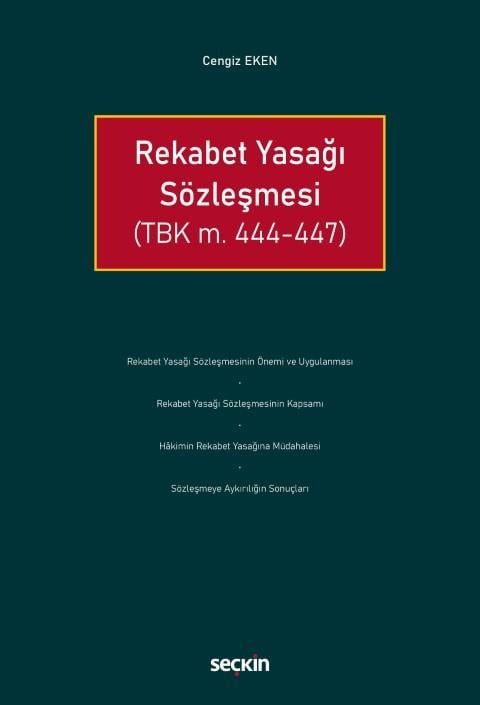 Rekabet Yasağı Sözleşmesi