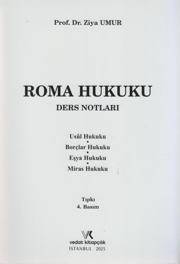 Roma Hukuku Ders Notları