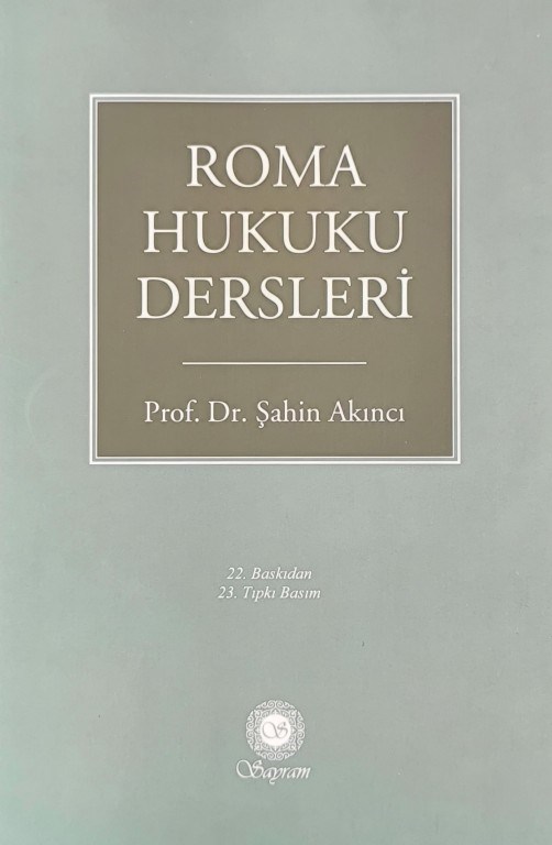 Roma Hukuku Dersleri