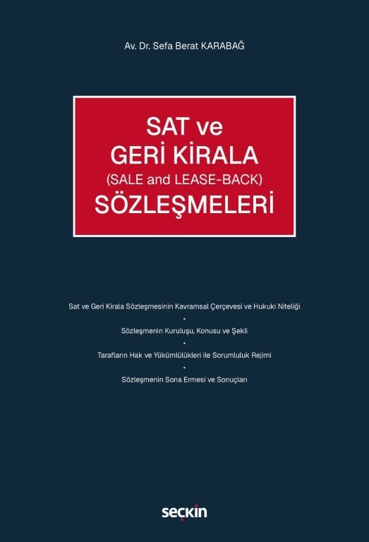 Sat ve Geri Kirala Sözleşmeleri