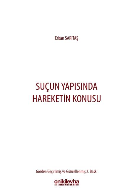 Suçun Yapısında Hareketin Konusu