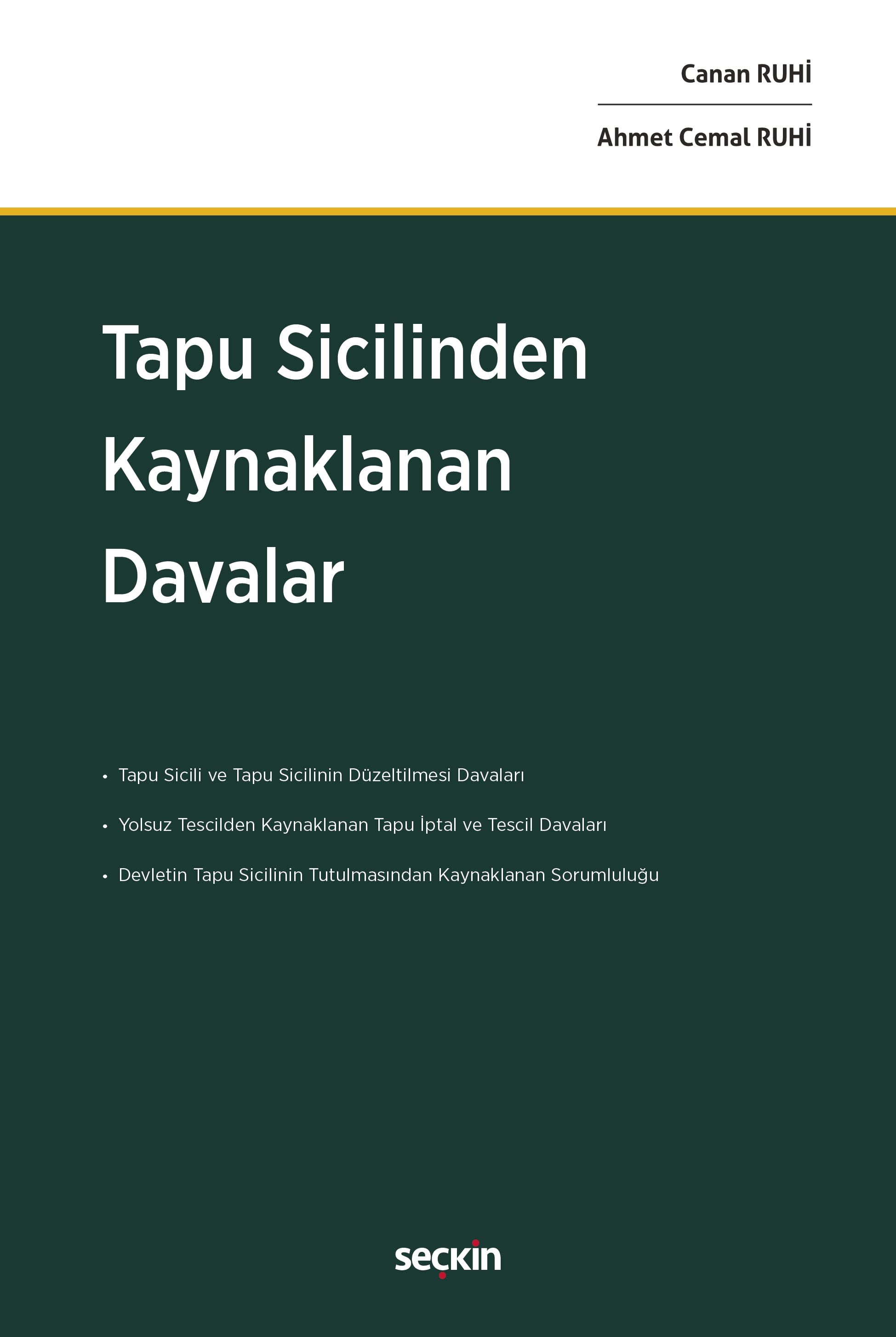 Tapu Sicilinden Kaynaklanan Davalar