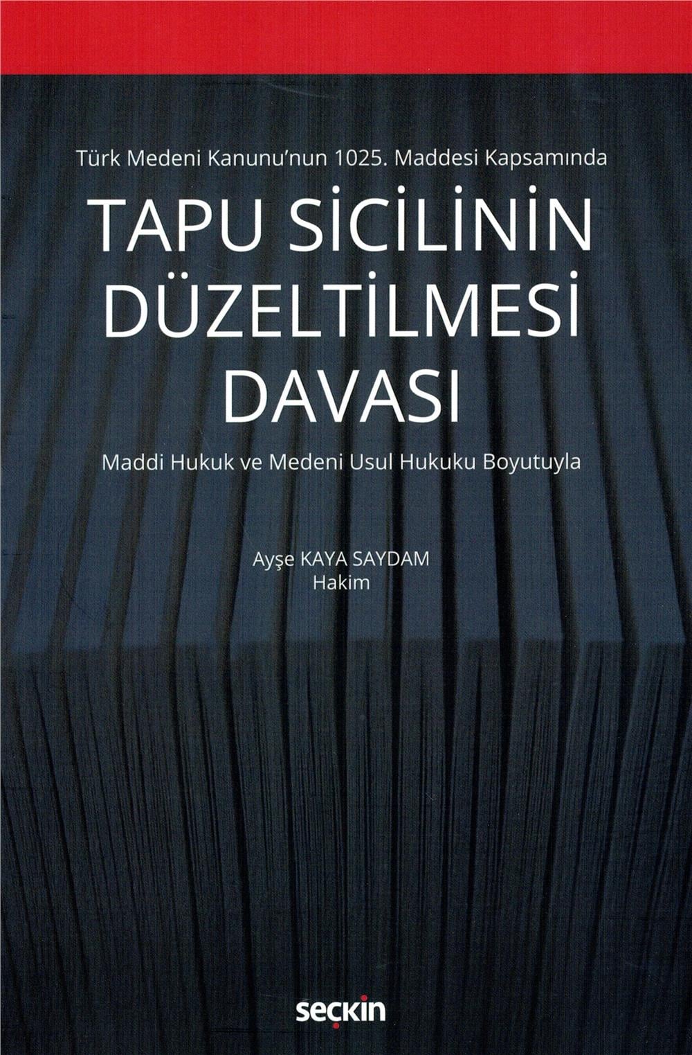 Tapu Sicilinin Düzeltilmesi Davası